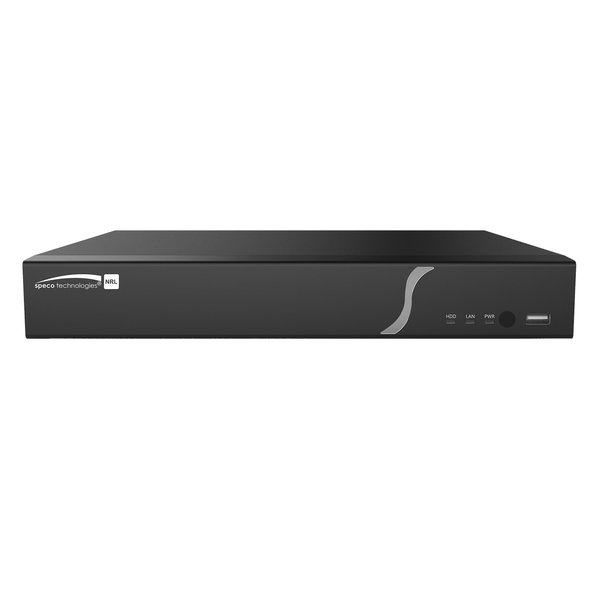 Speco Technologies NVR w/PoE, 4K, 4 Ch, 12TB N4NRL12TB